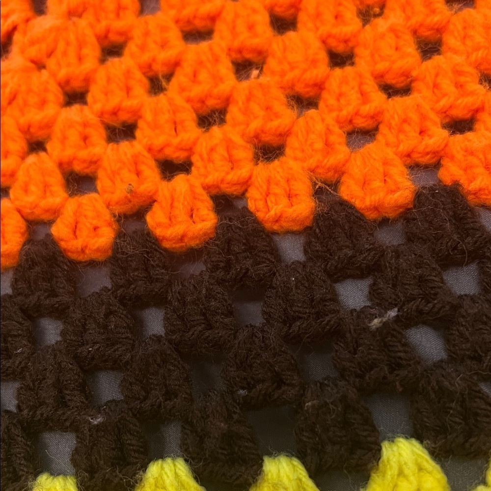 Colorful Crochet Blanket - Picture 7 of 12